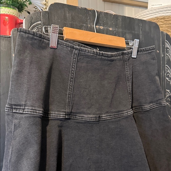 We The Free Highlands Forest Black Denim Skirt - Picture 5 of 16